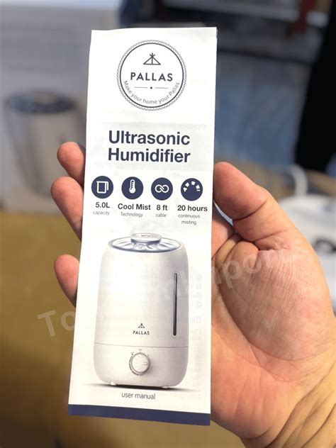 【Upgraded Model】Pallas Humidifier, Ultrasonic Cool Mist .